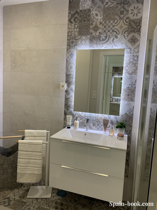 Виллы Современные смежные виллы рядом с пляжем в Santiago de la Ribera / Мурсия, Коста Бланка, Сантьяго-де-ла-Рибера