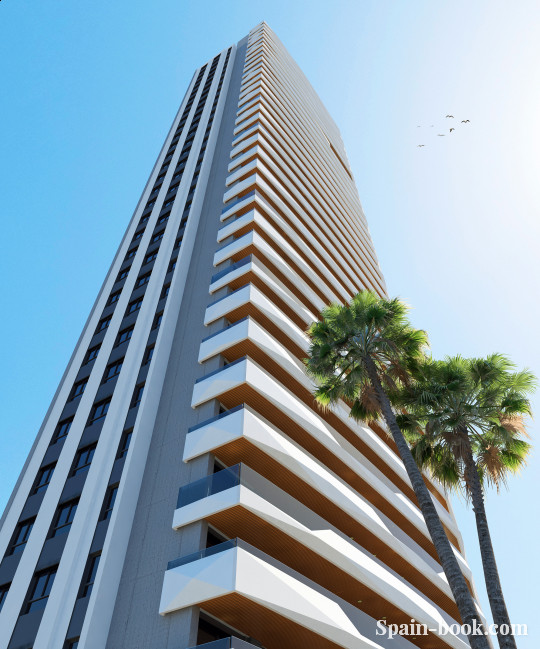 Апартаменты Уникальный проект в курортном городе Бенидорм, Коста Бланка, Бенидорм