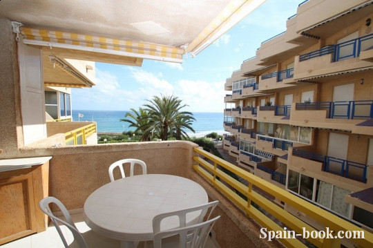 Апартаменты Апартаменты с боковым видом на море в Миль Пальмерас / Ориуэла Коста, Коста Бланка, Миль Пальмерас