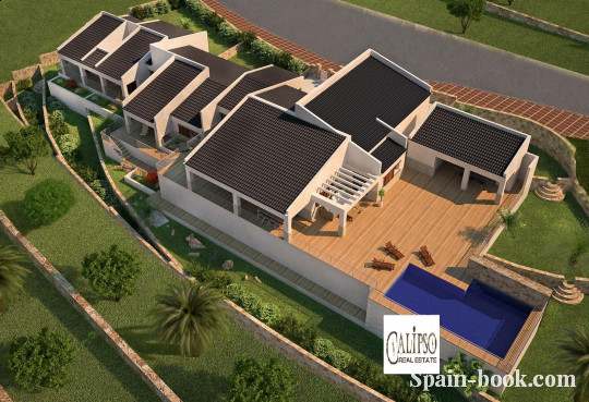 Виллы Шикарная современная вилла в Cumbre del Sol / Кальпе, Коста Бланка, Кумбре дель Соль