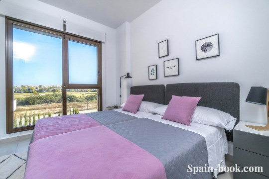 Виллы Новые виллы на второй линии Гольфа Roda Golf в 3км до пляжа Mar Menor / Мурсия, Коста Бланка, Сан Хавьер