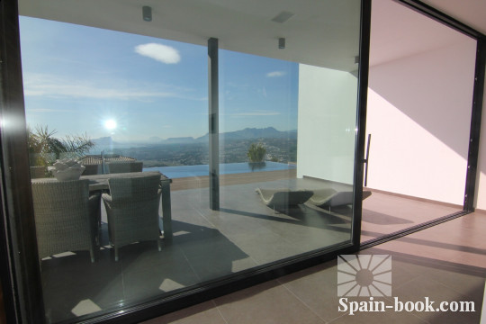 Виллы Cовременная вилла с панорамным видом на море в Кумбре дель Соль, Коста Бланка, Кумбре дель Соль