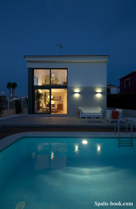 Виллы Новые виллы в 1км до песчаного пляжа в Santiagо de la Ribiera / Mar Menor, Коста Бланка, Сантьяго-де-ла-Рибера