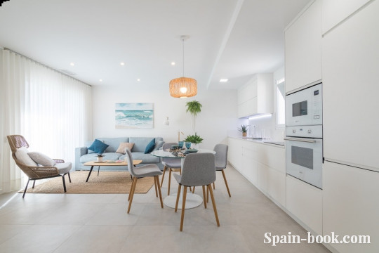 Апартаменты Новый жилой комплекс в 1км от пляжа в Плайя Фламенка, Ориуэла Коста, Коста Бланка, Плайя Фламенка