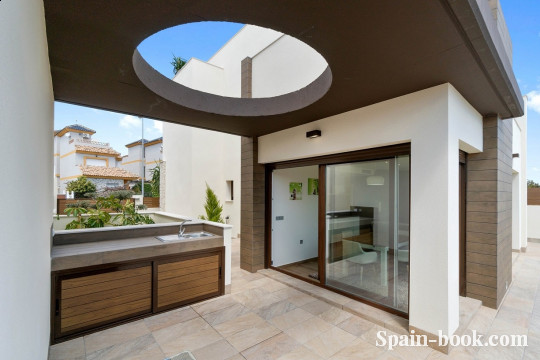 Виллы Новый комплекс вилл в пригороде Торревьехи, Лос Монтесинос, Коста Бланка, Лос Монтесинос