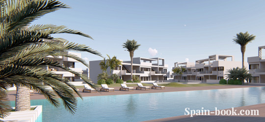 Бунгало Новый комплекс в пригороде Бенидорма / Finestrat, Коста Бланка, Финестрат