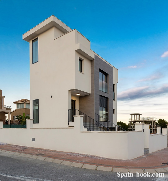 Виллы Современный комплекс вилл в курортном городе La Nucia,что в пригороде Бенидорма, Коста Бланка, Ла Нусия