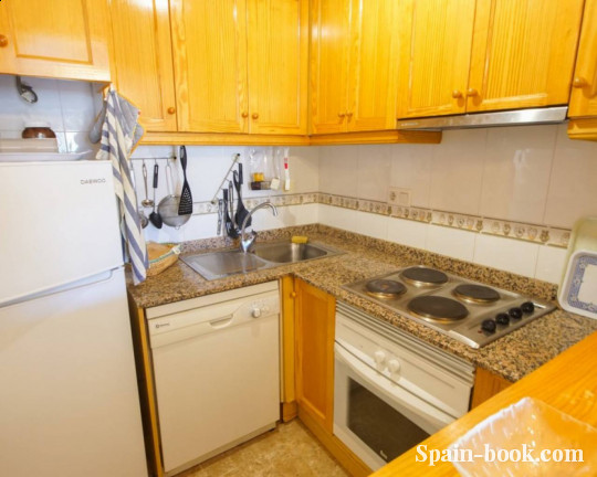 Апартаменты Квартира с видом на коммунальный бассейн в 800м до пляжа и центра Торревьехи, Коста Бланка, Торревьеха