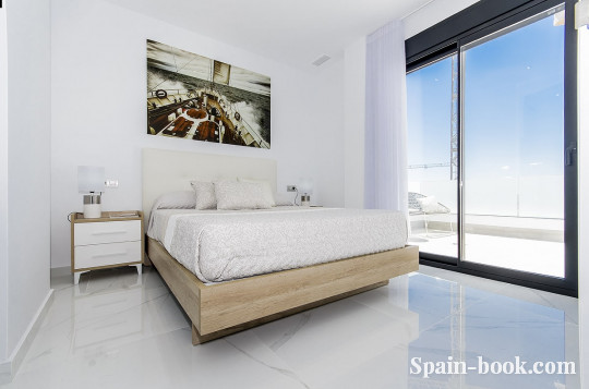 Виллы Новый комплекс виллы в пригороде Торревьехи, Лос Монтесинос, Коста Бланка, Лос Монтесинос