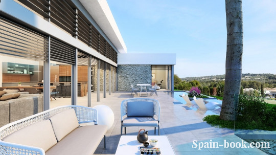 Виллы Великолепные виллы в Las Colinas Golf, Кампоамор, Ориуэла Коста, Коста Бланка, Кампоамор