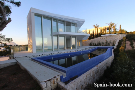 Виллы Роскошная вилла с панорамным видом на море в Хавея, Коста Бланка, Хавеа