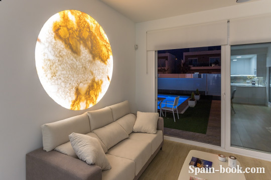 Виллы Современные виллы рядом с пляжем в San Pedro del Pinatar / Мурсия, Коста Бланка, Сан-Педро-дель-Пинатар