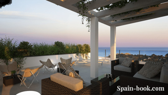 Апартаменты Новый резиденциальный комплекс с видом на море в Кампоамор, Ориуэла Коста, Коста Бланка, Кампоамор