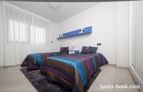 Виллы Новые виллы в 1км до песчаного пляжа в Santiagо de la Ribiera / Mar Menor, Коста Бланка, Сантьяго-де-ла-Рибера