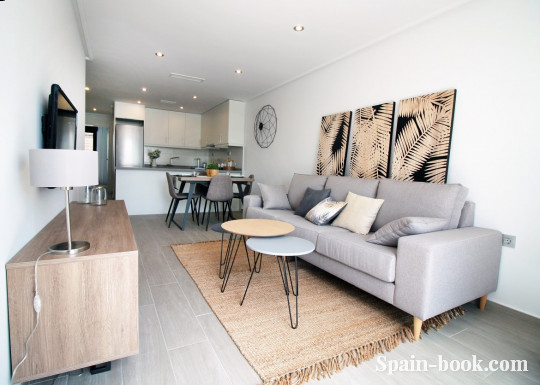 Бунгало Новые бунгало рядом с пляжем в Торре де ла Орадада, Коста Бланка, Торре де ла Орадада