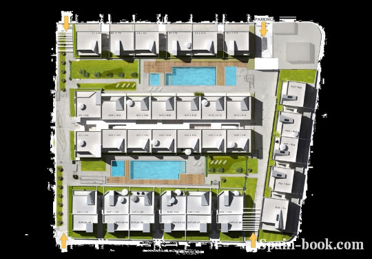 Бунгало Новая фаза строительства в Торревьехе, бунгало и таунхаусы в Ла Велете, Коста Бланка, Торревьеха