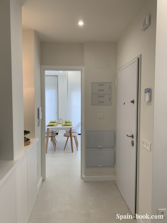 Виллы Современные смежные виллы рядом с пляжем в Santiago de la Ribera / Мурсия, Коста Бланка, Сантьяго-де-ла-Рибера