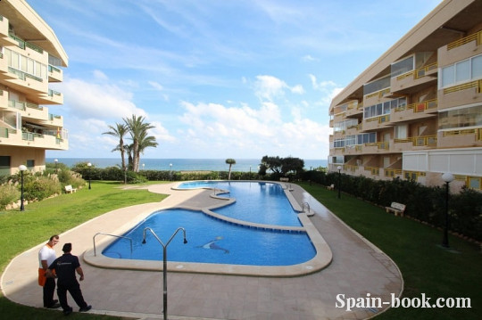 Апартаменты Апартаменты с боковым видом на море в Миль Пальмерас / Ориуэла Коста, Коста Бланка, Миль Пальмерас