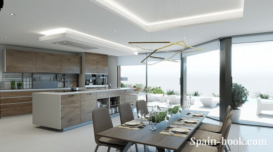 Виллы Роскошная вилла с видом на море пригороде курортного города Бенисса / Кальпе, Коста Бланка, Бенисса