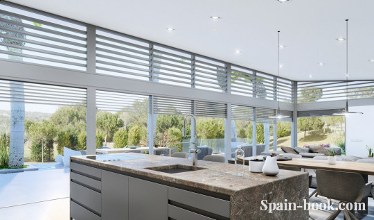 Виллы Великолепные виллы в Las Colinas Golf, Кампоамор, Ориуэла Коста, Коста Бланка, Кампоамор