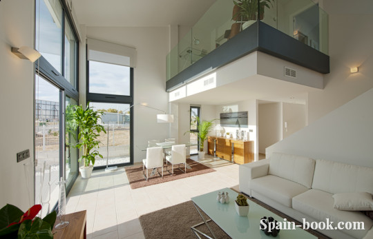 Виллы Новые виллы в 1км до песчаного пляжа в Santiagо de la Ribiera / Mar Menor, Коста Бланка, Сантьяго-де-ла-Рибера