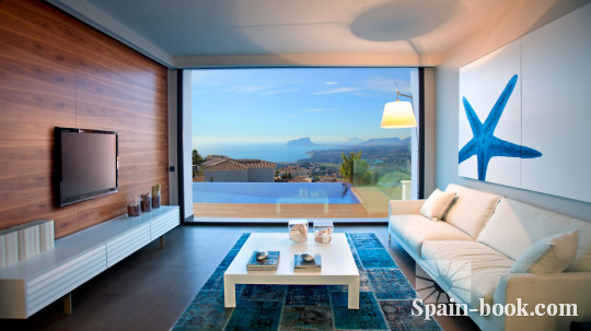 Виллы Cовременная вилла с панорамным видом на море в Кумбре дель Соль, Коста Бланка, Кумбре дель Соль