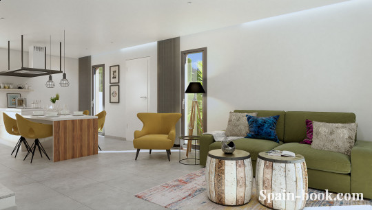 Виллы Современные смежные виллы в Daya Nueva,что в пригороде Торревьехи, Коста Бланка, Торревьеха