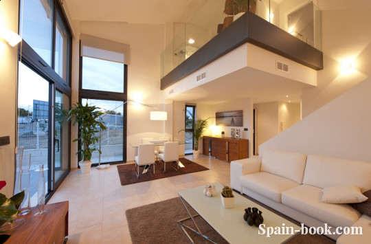 Виллы Новые виллы в 1км до песчаного пляжа в Santiagо de la Ribiera / Mar Menor, Коста Бланка, Сантьяго-де-ла-Рибера