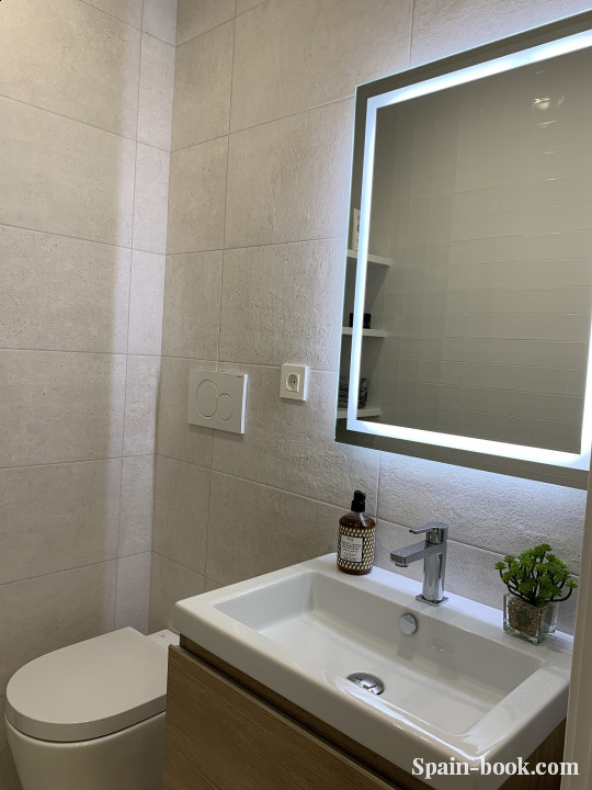 Виллы Современные смежные виллы рядом с пляжем в Santiago de la Ribera / Мурсия, Коста Бланка, Сантьяго-де-ла-Рибера