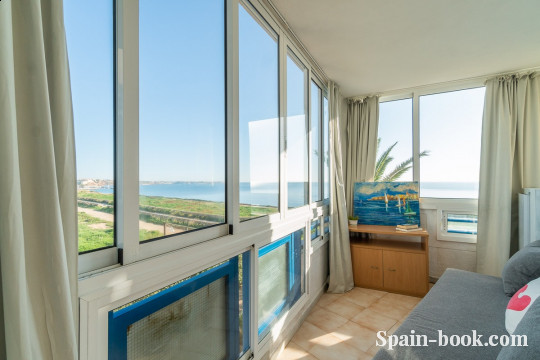 Апартаменты Апартаментs c видом на море в Миль Пальмерас / Ориуэла Коста, Коста Бланка, Миль Пальмерас