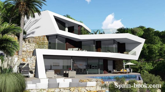 Виллы Роскошная вилла с видом на море пригороде курортного города Бенисса / Кальпе, Коста Бланка, Бенисса