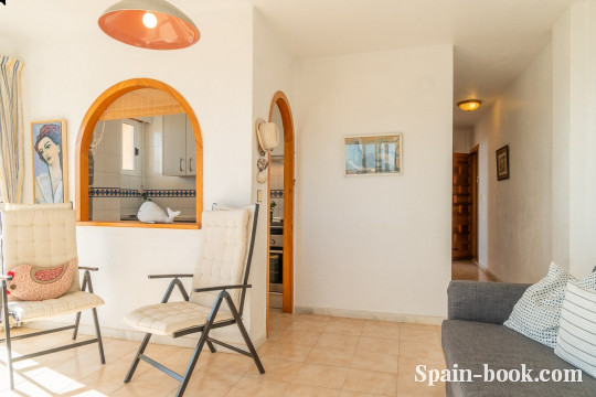 Апартаменты Апартаментs c видом на море в Миль Пальмерас / Ориуэла Коста, Коста Бланка, Миль Пальмерас