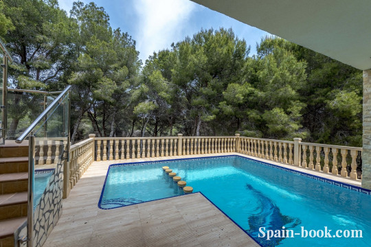 Виллы Стильная вилла рядом с пляжем в Кампоамор / Ориуэла Коста, Коста Бланка, Кампоамор