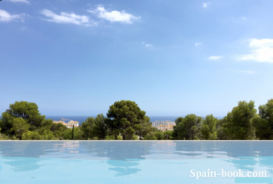 Виллы Ультрасовременные виллы с видом на море в Сьерра Картина / Бенидорм., Коста Бланка, Бенидорм