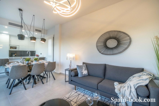 Виллы Новые виллы на второй линии Гольфа Roda Golf в 3км до пляжа Mar Menor / Мурсия, Коста Бланка, Сан Хавьер