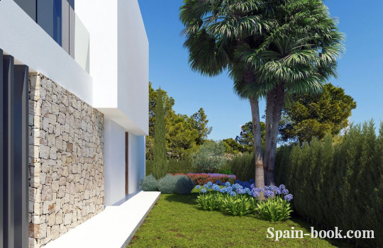 Виллы Современные виллы в резиденциальном жилом комплексе в пригороде Бенидорма, Коста Бланка, Финестрат