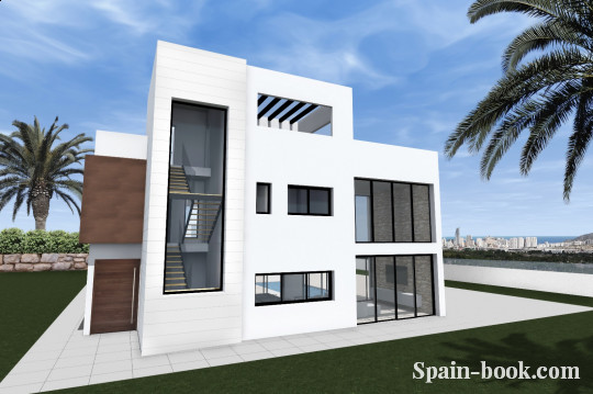 Таунха́ус Таунхаусы и Виллы в пригороде Бенидорма / Finestrat, Коста Бланка, Финестрат