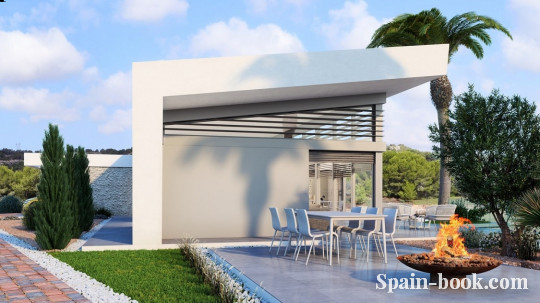 Виллы Великолепные виллы в Las Colinas Golf, Кампоамор, Ориуэла Коста, Коста Бланка, Кампоамор