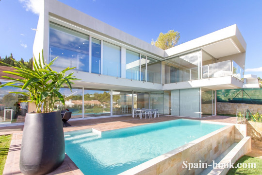 Виллы Вилла с живописным видом на море в Benissa, Коста Бланка, Бенисса