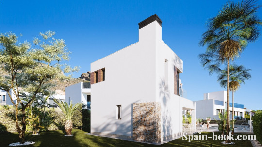 Виллы Современные виллы с видом на море и город в Finestrat / Бенидорм, Коста Бланка, Финестрат