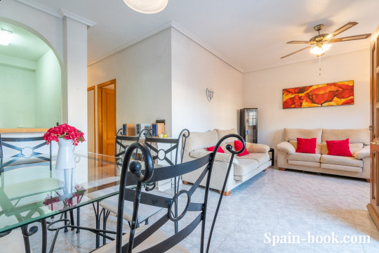 Бунгало Бунгало с садом в 1,5км от пляжа в Плайя Фламенка / Ориуэла Коста, Коста Бланка, Плайя Фламенка