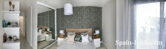 Виллы Современные смежные виллы рядом с пляжем в Santiago de la Ribera / Мурсия, Коста Бланка, Сантьяго-де-ла-Рибера