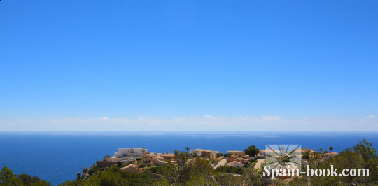 Виллы Современные виллы с видом на море в Cumbre del Sol / Кальпе, Коста Бланка, Кумбре дель Соль