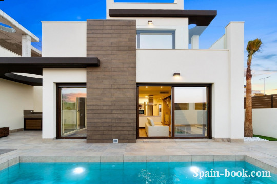 Виллы Новый комплекс вилл в пригороде Торревьехи, Лос Монтесинос, Коста Бланка, Лос Монтесинос