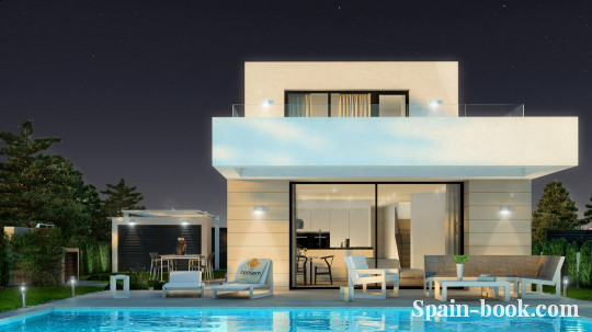 Виллы Новые современные виллы в пригороде Торревьехи, Лос Монтесинос, Коста Бланка, Лос Монтесинос