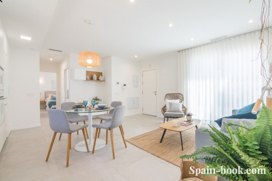 Апартаменты Новый жилой комплекс в 1км от пляжа в Плайя Фламенка, Ориуэла Коста, Коста Бланка, Плайя Фламенка