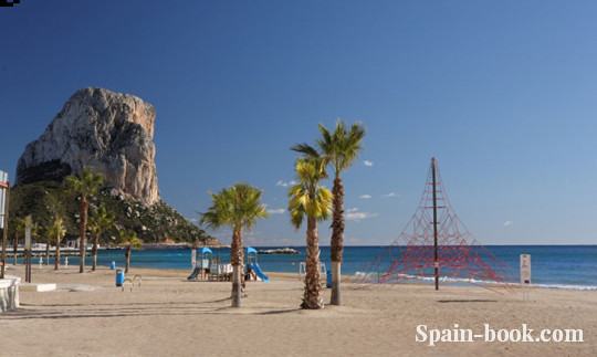 Апартаменты Новый дом в 100м от пляжа в Кальпе, Аликанте, Коста Бланка, Кальпе