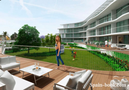 Апартаменты Новые апартаменты в курортном городе Дении, Коста Бланка, Дения