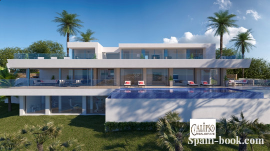 Виллы Эксклюзивная современная вилла в Cumbre del Sol / Кальпе, Коста Бланка, Кумбре дель Соль