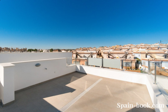 Виллы Новые смежные виллы рядом с гольф-полями в Вийямартин, Ориуэла Коста, Коста Бланка, Вийямартин